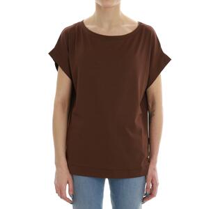 T-SHIRT SCATOLINA MARRONE
